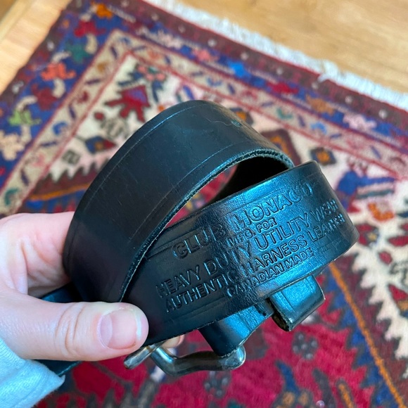 Vintage Club Monaco leather Belt - Picture 1 of 7